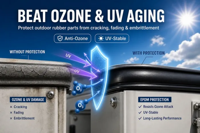 Ozone & UV Aging Resistance: How to Extend Outdoor Rubber Accessories Lifespan